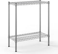 14" Deep x 30" Wide x 34" Height Wire Shelving Kit | 2-Tier | NSF Commercial Storage Rack Unit