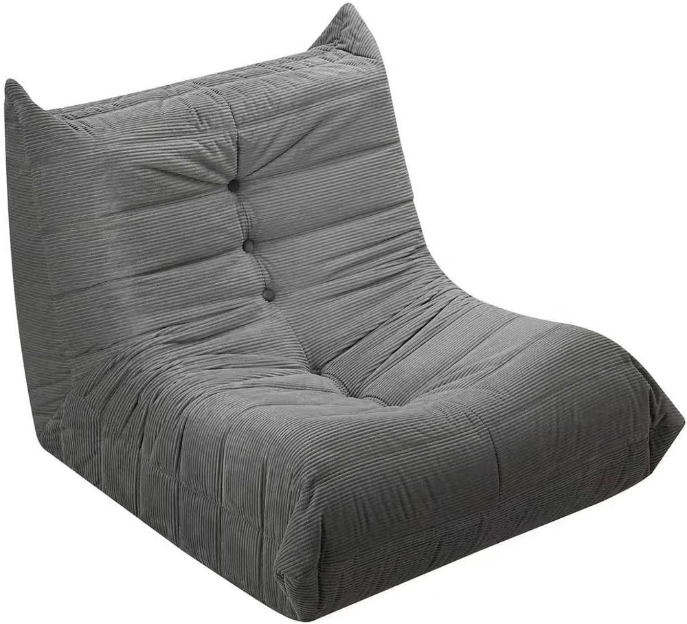 Bean Bag Chairs for Adults, Memory Foam Couch Sofa Chair,One-piece Foam Paddi...