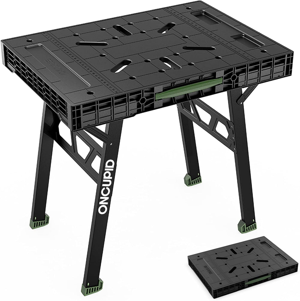 Express Folding Work Table, Easy Setup Portable Folding Work Table & Port...