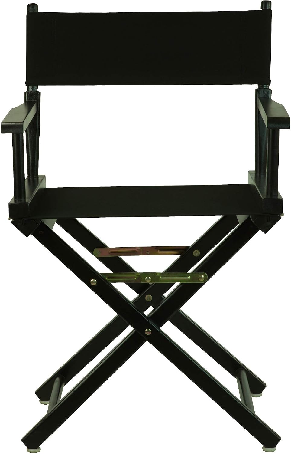 Casual Home Director's Chair ,Black Frame/Black Canvas,18" - Classic...