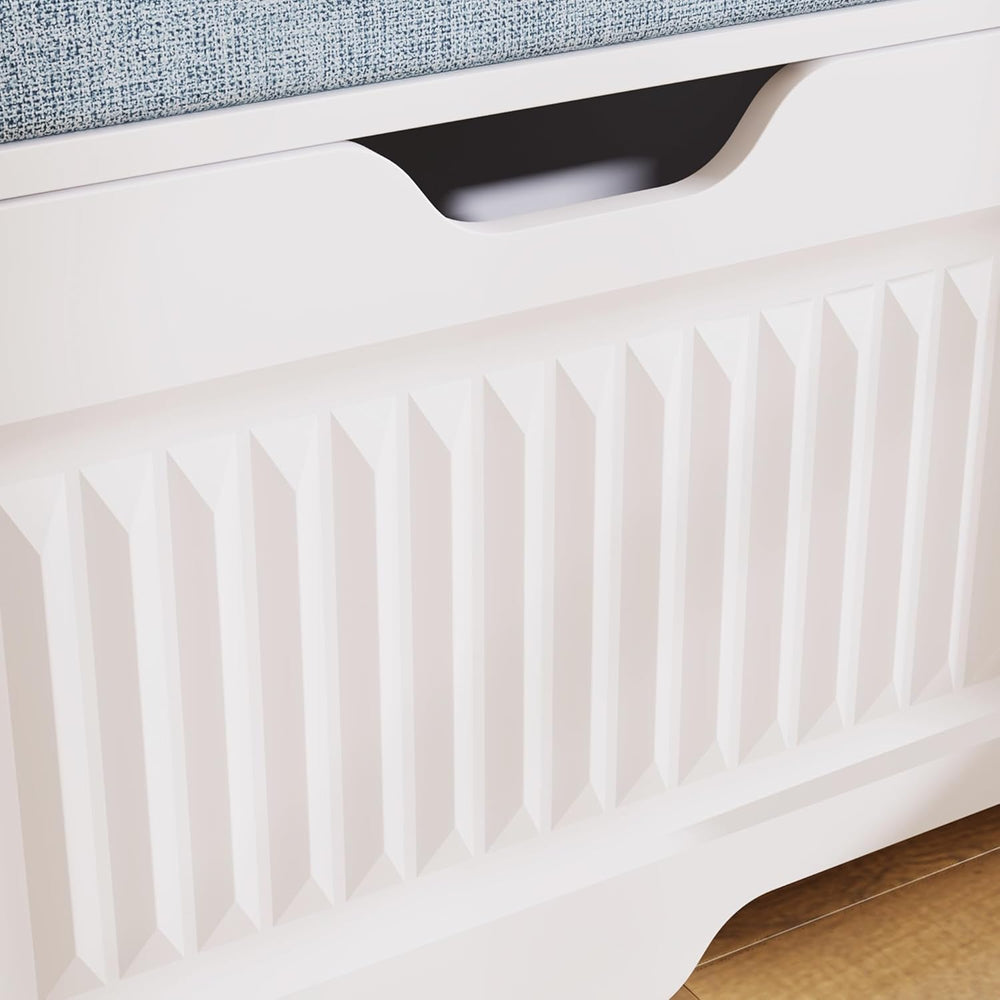 L-Shaped Storage Bench, Corner Bench with Storage,Kitchen Breakfast Nook Benc...