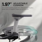 Hbada E3 Pro Ergonomic Office Chair, Big and Tall Office Chair - with 3-Zone Dynamic Lumbar Support, 4D Adjustable Headrest, 6D Adjustable Armrests, Grey