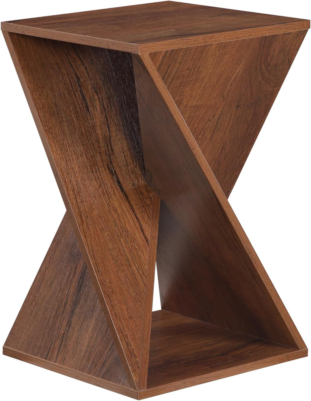 Modern One-of-a-Kind Twisted End Table, Farmhouse Side Table, Farmhouse, Livi...