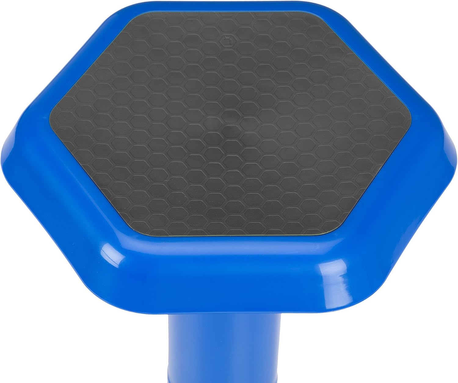Learniture Backless Active Learning Stool for Office Desks and Classrooms, Active Learning Wobble Chair with Rocking Motion, 18"H, Blue