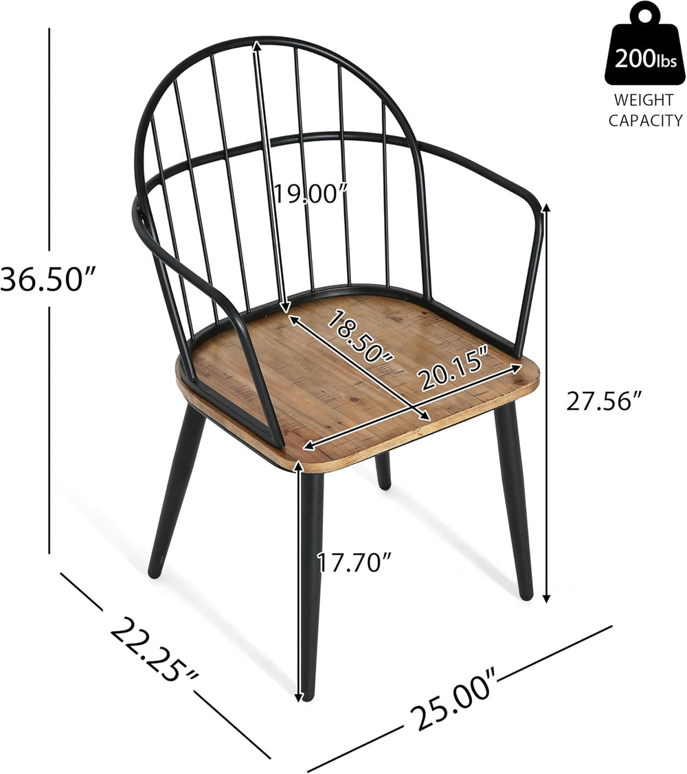 Christopher Knight Home Drats Dining Chairs Set of 2, Accent Dining Chair, Bi...