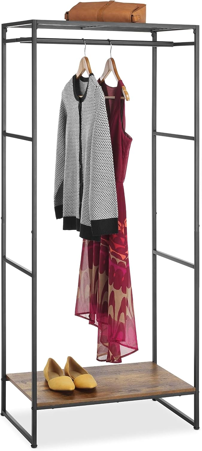 Whitmor Modern Industrial Wardrobe