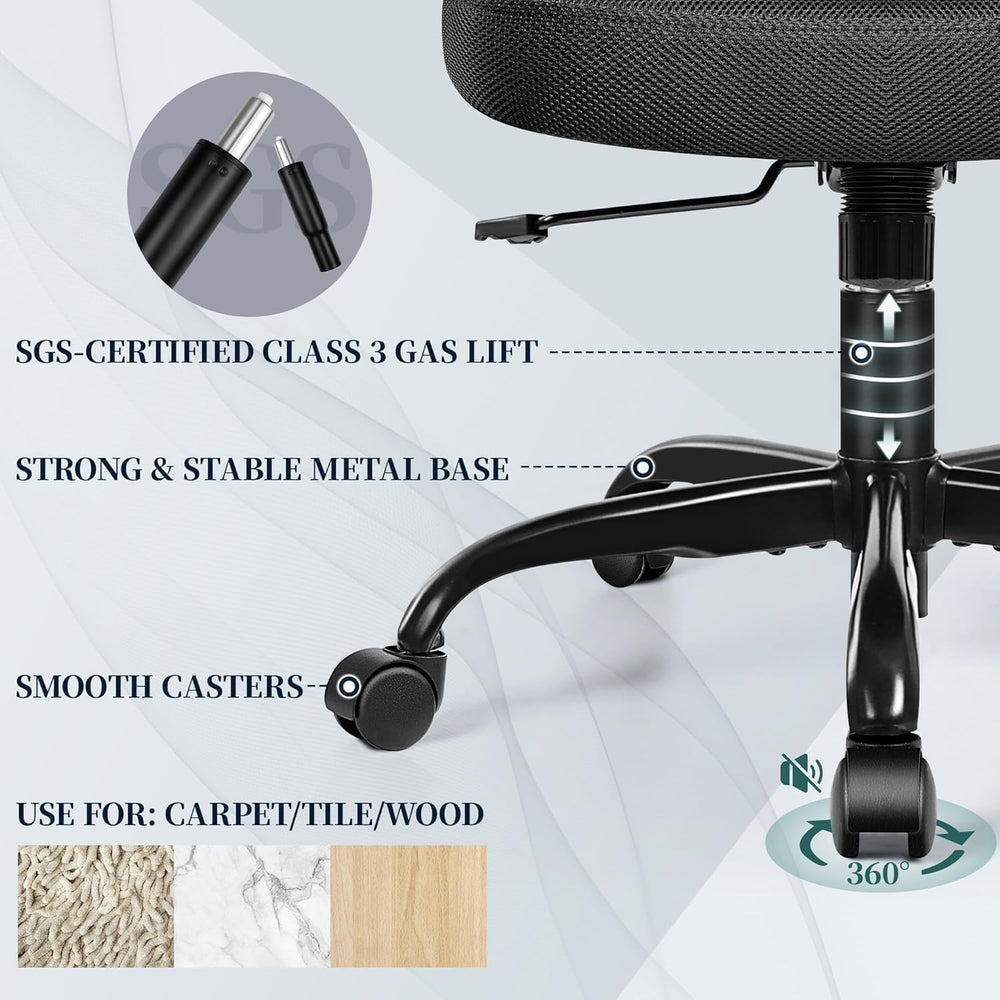 FelixKing Office Chair, Ergonomic Comfy Desk Chair with Flip-up Armrests | Ad...
