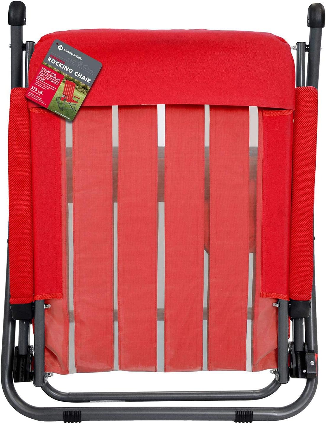 Member's Mark Portable Rocking Chair - Red