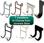 Bronze Shower Caddy Hooks - Razor Hanger and Shelf Hooks for Loofah - 2 Pack