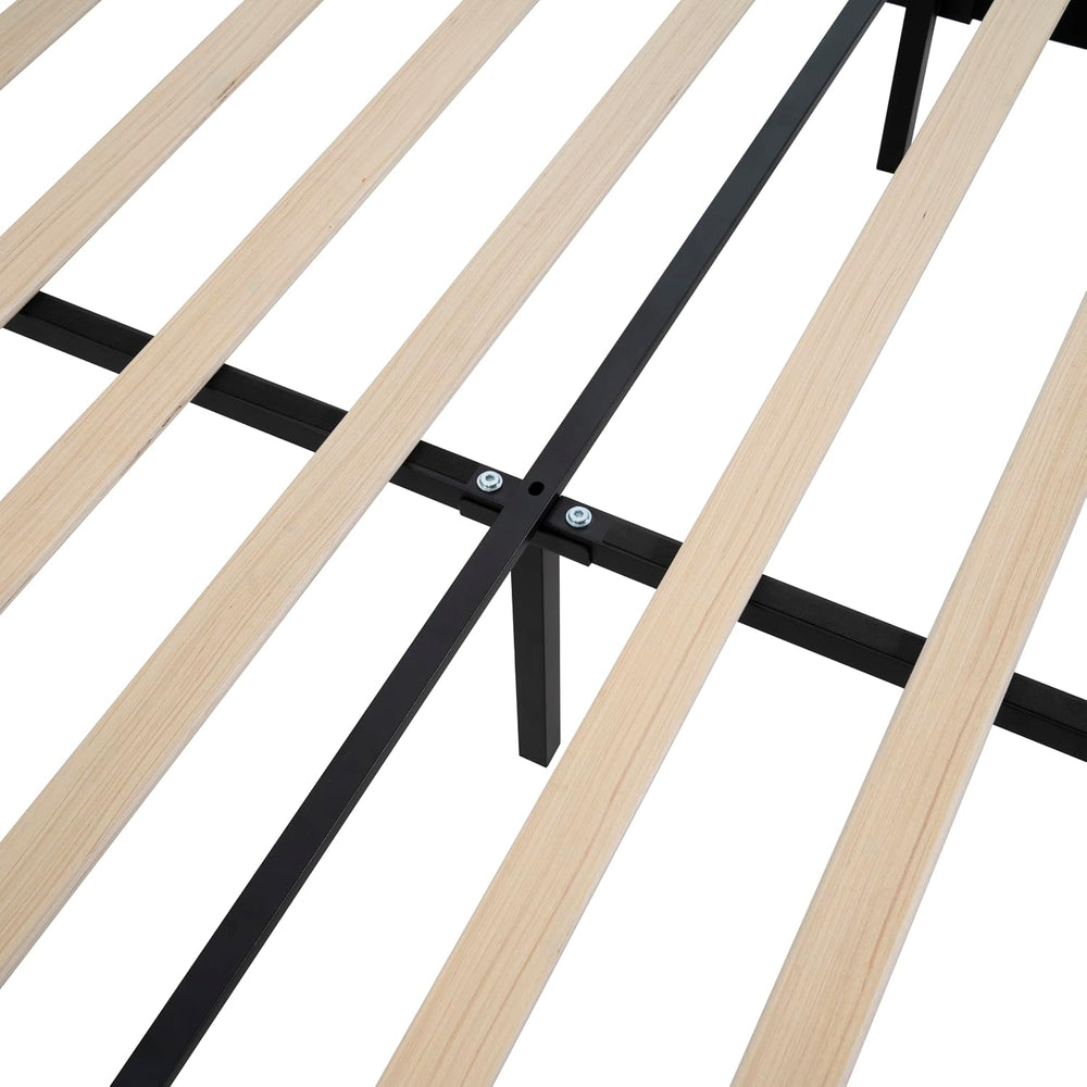 GDFStudio Jabodt 55.5"H Tall Headborad, Queen Size Bed Frame, Upholstere...