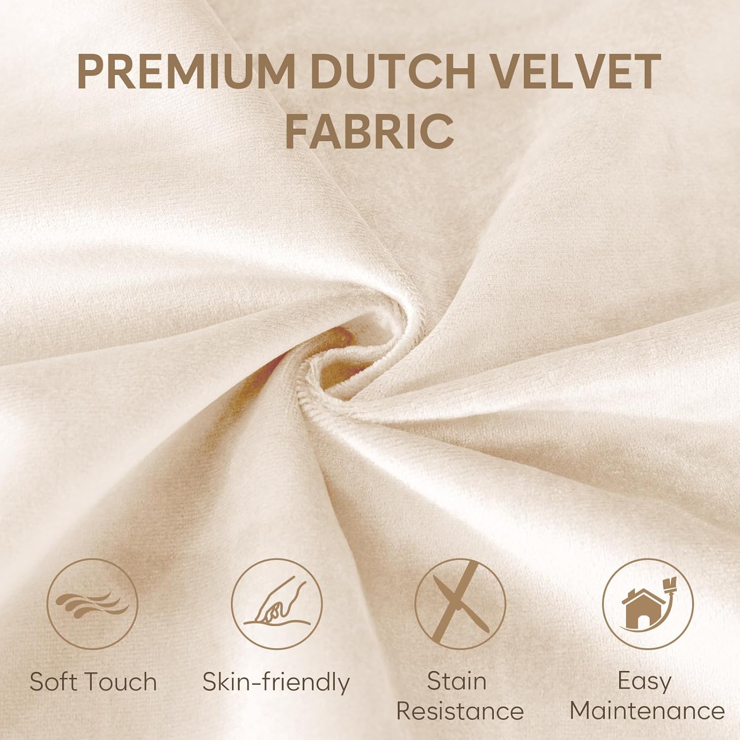3 Ft Bean Bag Chair, Memory Foam Bean Bag Chairs for Adults with Filling, Round Bean Bag Sofa with Filler Included, Beanbags with Soft Dutch Velvet Fabric,3 Foot,Beige