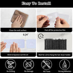 Hair Tool Organizer,Wall Mount Curling Iron Holder,Waterproof Wicker Hot Tools Organizer for Hair Dryer,Flat Irons,Curling Wands,Straighteners Storage,in Cabinet,Bathroom,Vanity (Black)