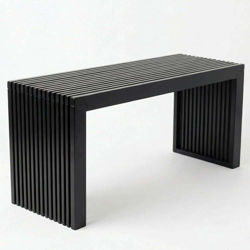 Bamboo Natural 36 inch Wooden Bench, Small Wood Benches for Entryway, Living ...
