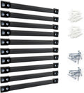 DGSL Magnetic Tool Holder Strip 10 Pack, 16 In Heavy Duty Tool Organizer Magnetic Strip, Tool Magnet Bar For Garage Tool Organization