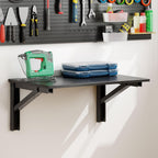 Need Wall Mounted Folding Table - Heavy Duty Small Fold Down Dining Table Length 30" Width 20" Perfect Addition to Home Office/Laundry/Home Bar/Kitchen & Dining Room AC15CB(L30 W20)