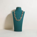 velvet necklace display stand, necklace display holder for selling, bust jewelry display, necklace mannequin display stand【Green-Large】