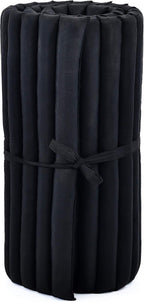 Leewadee Thai Roll Mat 75 x 28 inches Kapok Firm | Breathable folding mattress for sleeping, yoga, meditation & massage. For travel, camping, the car or as a guest bed