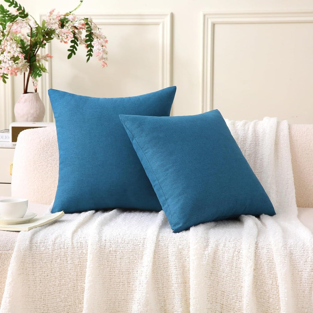 Outdoor Throw Pillows with Inserts, Waterproof Pillows for Outdoor Seating, S...