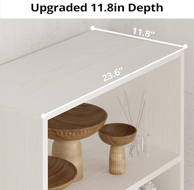 IRONCK Industrial Bookshelves and Bookcases with Doors 11.8 in Depth Floor St...