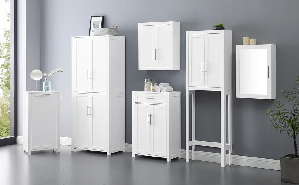 Crosley Furniture Savannah 2-Piece Pantry Storage Cabinet Set with Shelves, K...
