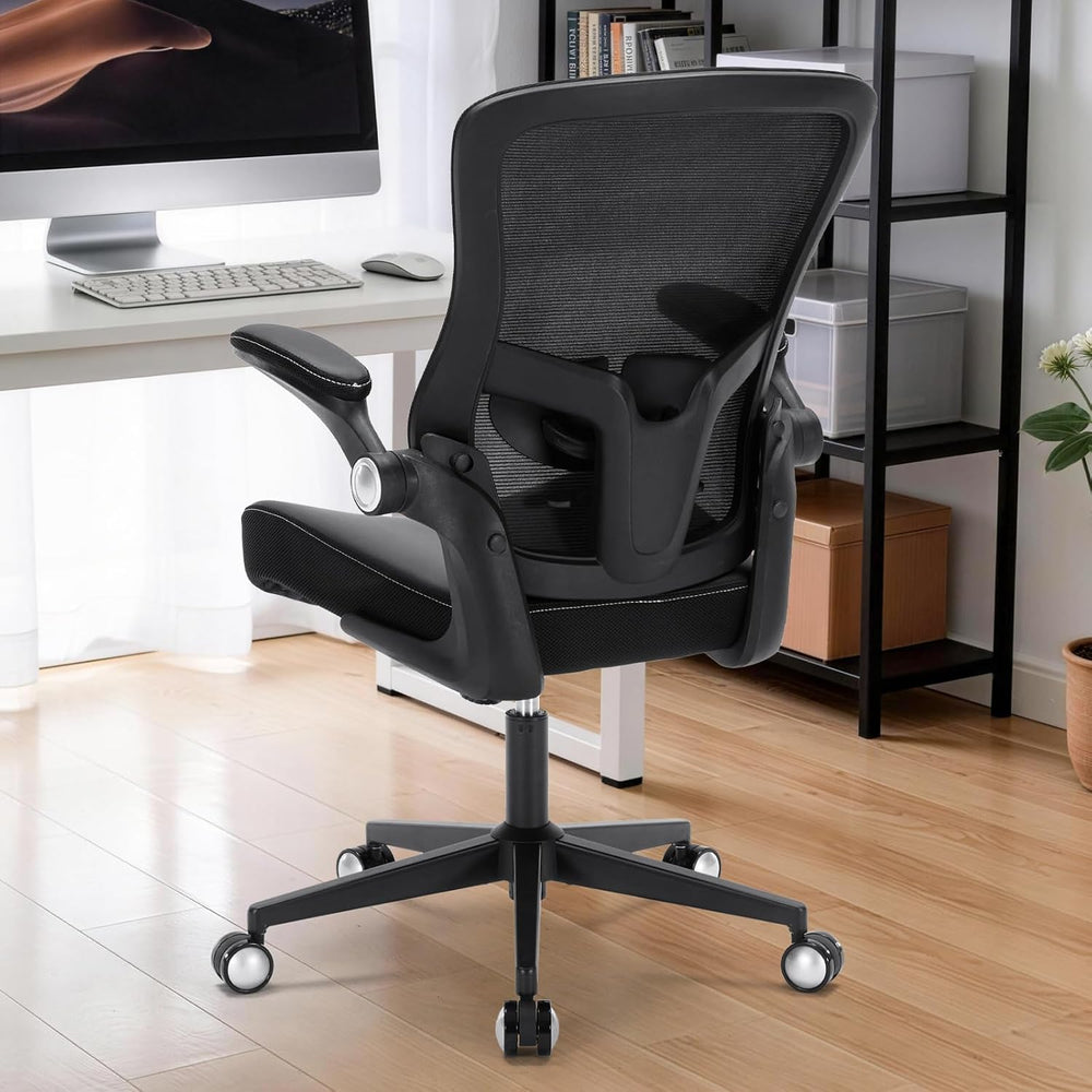 Office Chair-400lbs, Ergonomic Heavy Duty Office Desk Chair with Adjustable L...