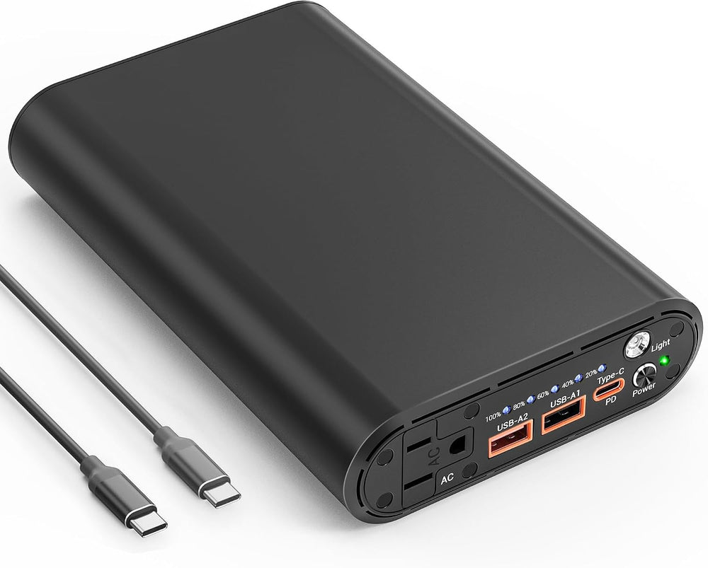 ZEALOTT Portable Power Bank with AC Outlet, 120W Peak AC power