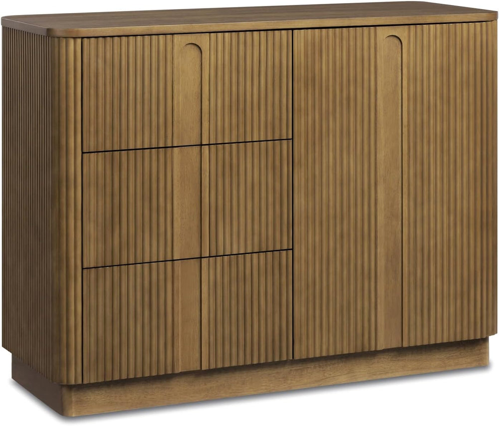 Teamson Home 42'' W Scandinavian Style Sideboard with 3 Drawer 1 Door...