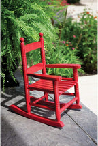 Classic Child's Porch Rocker - Red