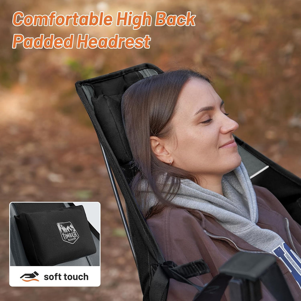 TIMBER RIDGE Hammock Camping Chair, Portable Oversized Swinging Camp Chairs |...