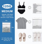 Laundry Bags Mesh Wash Bags for Delicates, Upgraded Honeycomb & Fine Mesh, Extra Durable with Sturdy Zippers, Protect Clothes in Washing Machine Essentials for Home, College & Dorm, 12 x 16 in 4-Pack