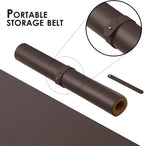 Cork Desk Mat - Small Dual-Sided Desk Pad for Office and Home - Desk Organization and Accessories - Ideal for Large Mouse Pad and Small Desk Mats on Top of Desks(Coffee,23.6"x 13.8")