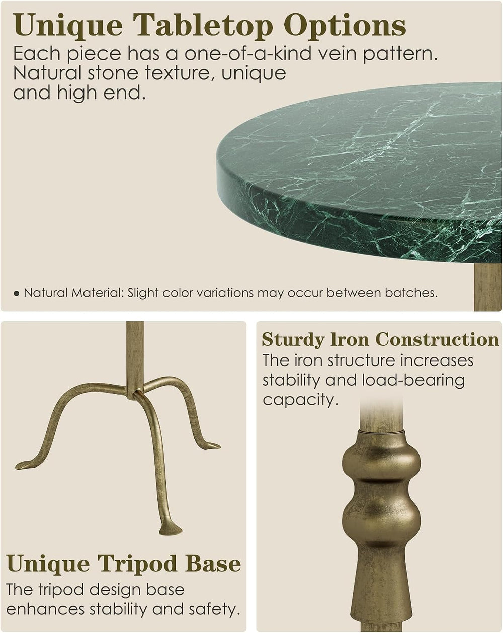 Adjustable Height Round Pedestal Table - 22-30 Inch, Modern Martini Cocktail ...
