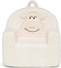 Delta Children - Serta Counting Sheep Kids Sherpa Foam Chair, Cream