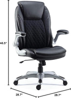 STAPLES Sorina Bonded Leather Chair - Adjustable Office Chair with Plush Padding, Provides Lumbar, Arm and Head Support, Perfect Desk Chair for The Modern Office