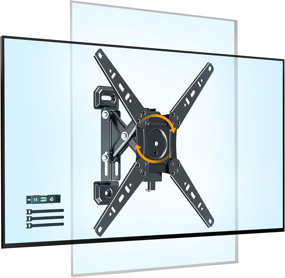 FORGING MOUNT Rotating TV Wall Mount for 13-49 Inch TVs Monitor,Vertical and ...