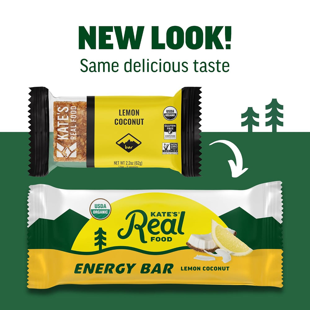 Kate’s Real Food Organic Granola Bars 12 Pack | Clean Energy, Organic Ingredi...