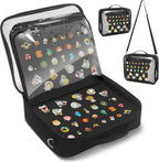 Enamel Pin Display Bag & Pin Trading Book for Collectors - Large Capacity 20 Page Pin Board Case with Removable Pages for Travel & Trading