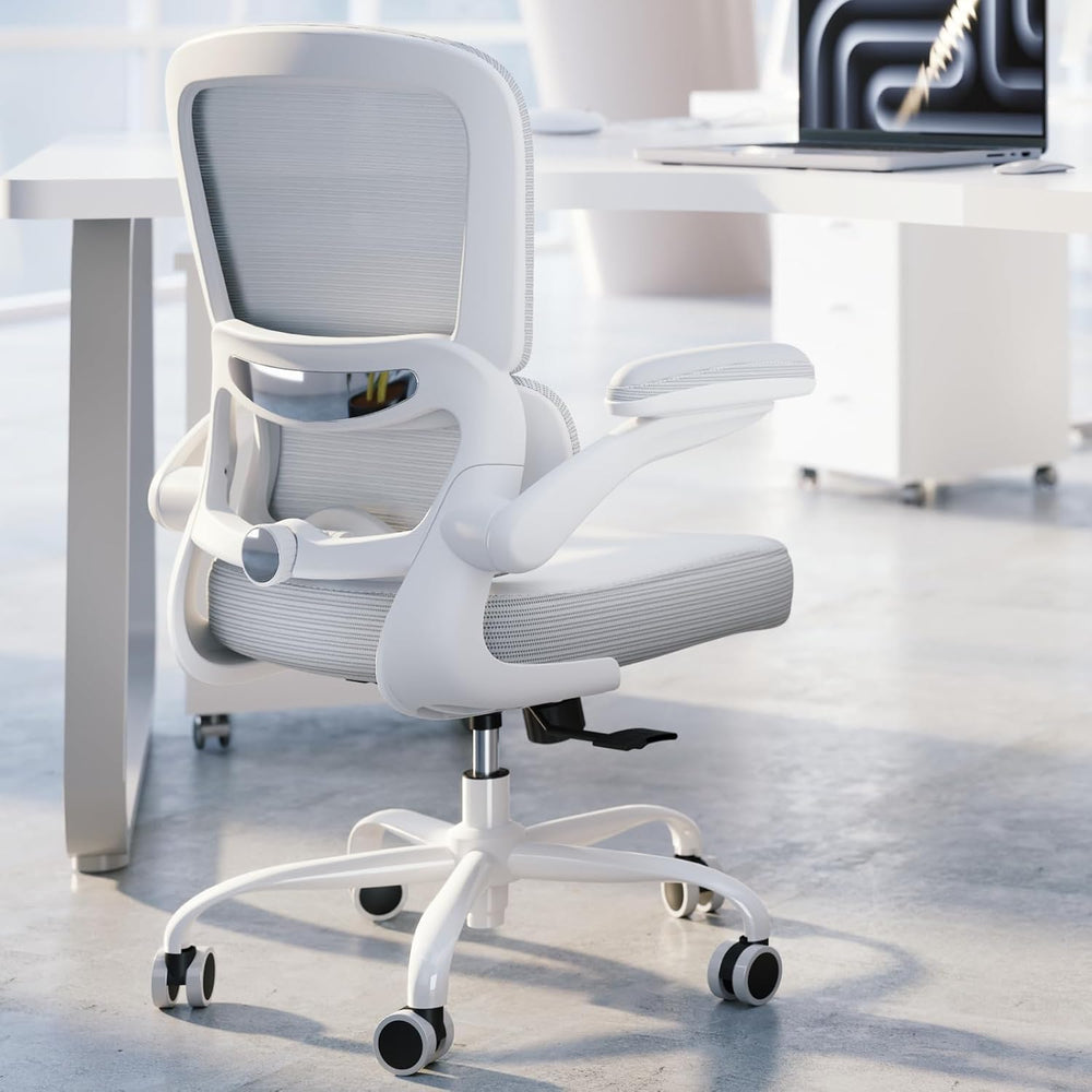 TRALT Ergonomic Office Chair - Desk Chair with Adjustable Lumbar Support Comp...