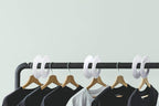 20 Pack Clothing Rack Size Dividers, Wardrobe Round Hangers Label Closet Dividers with 1 Piece Marker Pen for Clothes Organization(White, Blank)