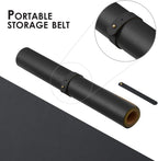 Cork Desk Mat - Dual-Sided Desk Pad for Office and Home - Desk Organization and Accessories - Ideal for Large Mouse Pad and Desk Mats on Top of Desks(Black,27.6"x 13.8")