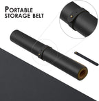 Cork Desk Mat - Dual-Sided Desk Pad for Office and Home - Desk Organization and Accessories - Ideal for Large Mouse Pad and Desk Mats on Top of Desks(Black,90cmx 43cm)
