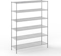 24" Deep x 72" Wide x 96" Height Wire Shelving Kit | 6-Tier | NSF Commercial Storage Rack Unit