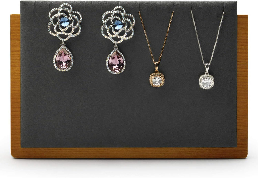 Jewelry Tray Solid Wood Display Stand Necklace Organizer Display Props Tray WSM (WSM02702)
