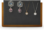 Jewelry Tray Solid Wood Display Stand Necklace Organizer Display Props Tray WSM (WSM02702)
