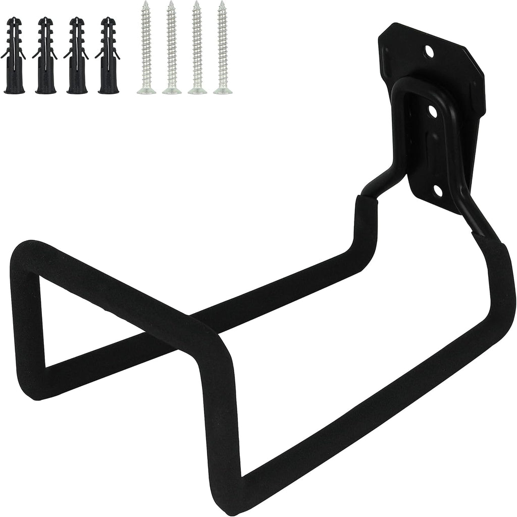 PHYEX Garden Hose Holder Wall Mount, Metal Hanger With Protective Coating, Water Hook for Outside Yard, Fits 50-100 ft Expandable Hoses, Perfect for Garden, Yard, or Outdoor Storage Needs