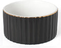 Paper Clip Holder for Desk Ceramic Paperclip Holders, Office Desktop Paperclips Binders Dispenser Organizer, Black