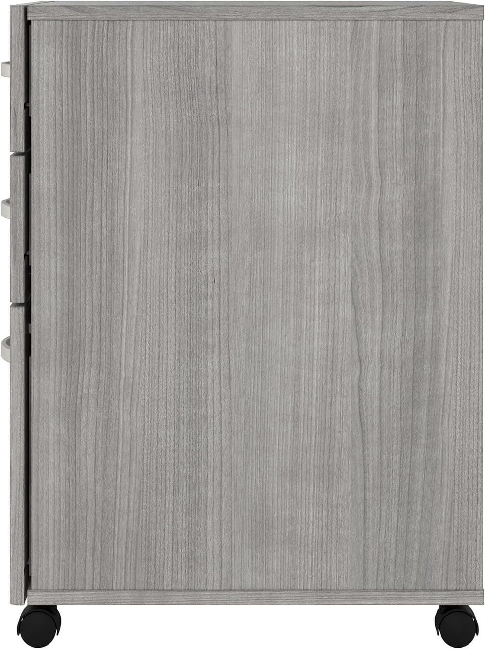Bush Business Furniture Studio C 3 Drawer Mobile File Cabinet in Platinum Gra...