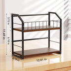 2-Tier CD Holder, CD Storage Rack for Display, CD Organizer with Rubber Feet, Stores Up to 60 CDs for Shelf Storage and Organization, for Music Enthusiasts and Collector Walnut