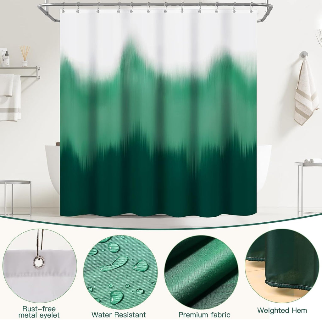 iMucci Bathroom Accessories Bathroom Sets with Shower Curtain, Bath Towel Set, Trash Can, Toilet Brush, Soap Dispenser, Bathroom Accessories Set Complete