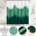 iMucci Bathroom Accessories Bathroom Sets with Shower Curtain, Bath Towel Set, Trash Can, Toilet Brush, Soap Dispenser, Bathroom Accessories Set Complete